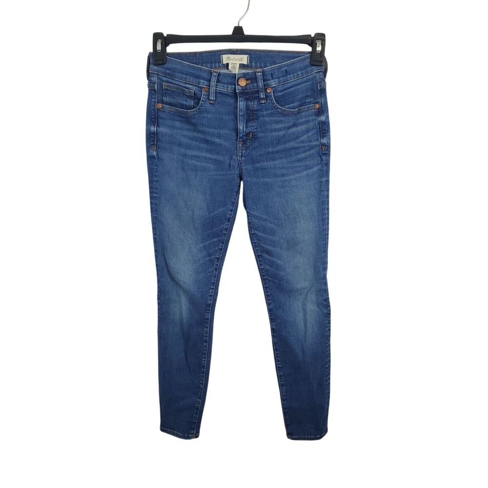 Madewell Jeans 28 Womens Skinny Medium Wash Mid Rise Denim Casual Bottoms